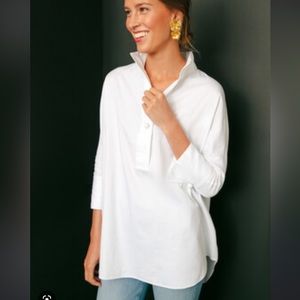 Tuckernuck White Willow Blouse  in White NWT Size Large